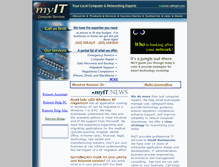 Tablet Screenshot of callmyit.com